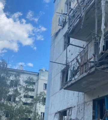 Внаслідок ракетного удару по Харкову постраждали троє людей