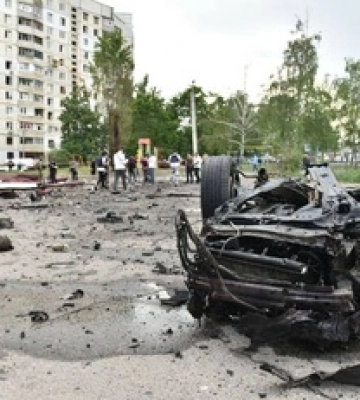 В Харькове в результате российского удара пострадали три человека, среди них - дети