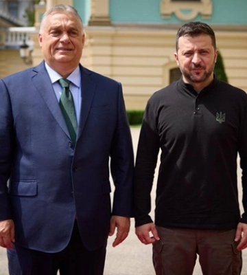 Привез &quot;прекращение огня&quot;. Визит Орбана в Киев