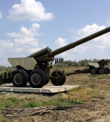 Прикордонники уразили три російські гармати на Бахмутському напрямку