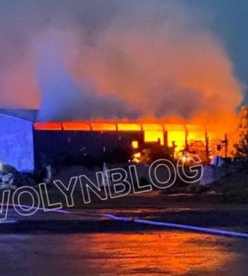 У Лищі горіло фермерське господарство (фото, відео)