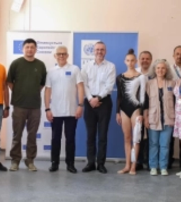 У Миколаєві відновили спортивний коледж за підтримки ЄС та ПРООН