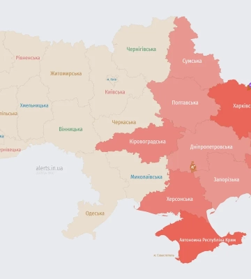 У Запоріжжі було чути вибух на тлі повітряної тривоги