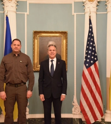 Українська делегація зустрілася у США з Ентоні Блінкеном: що обговорили