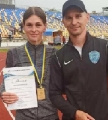 Легкоатлетка зі Сарн виборола бронзу всеукраїнської першості у Львові