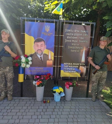 У громаді на Миколаївщині відкрили Алею Слави полеглим захисникам України
