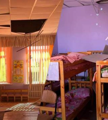 Ракетный удар по Полтавской области: есть по меньшей мере 1 жертва, поврежден детсад