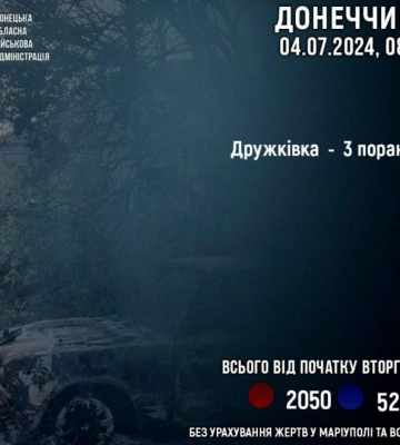Пожежна станція на Донеччині пошкоджена внаслідок ворожого обстрілу