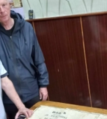 Музею в Рівному передали мапу ХІХ століття