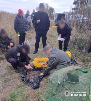 На лимані в Одеській області спіймали браконьєра з солідним уловом