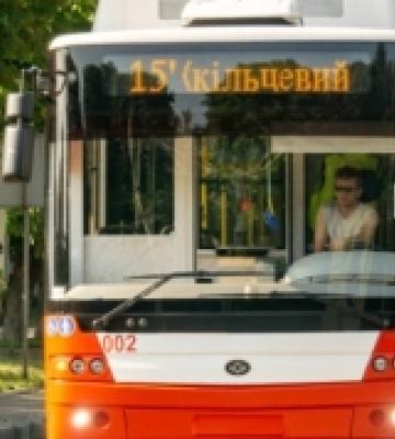 Через аварійне вимкнення електрики у Луцьку змінили рух тролейбусів