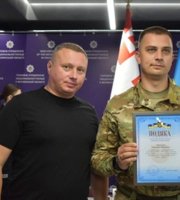 Юрій Погуляйко привітав волинських поліцейських з професійним святом 