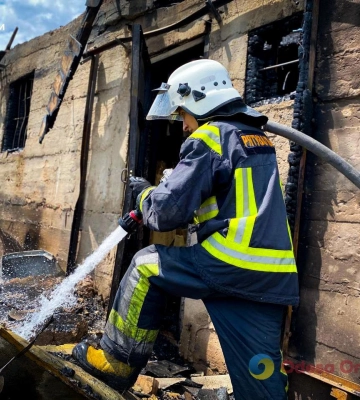 На Одещині сталася масштабна пожежа