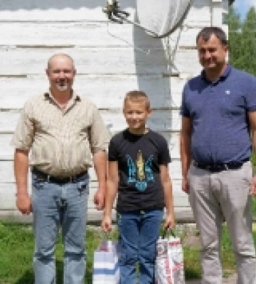 У селі на Волині з днем народження привітали сина полеглого захисника