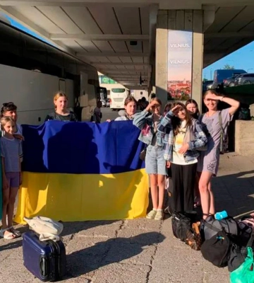 Діти з Херсонщини вирушили на відпочинок до Литви
