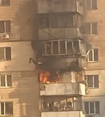 У Києві пролунали вибухи: працювала ППО, уламки ракети пошкодили багатоповерхівку