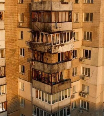 Ракетна атака рф на столицю: в КМВА показали наслідки