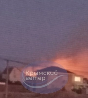 В оккупированном Крыму раздались взрывы: в Щелкино зафиксировали прилет. Фото и видео