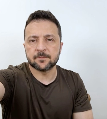 Звернення Володимира Зеленського наприкінці 858-го дня війни