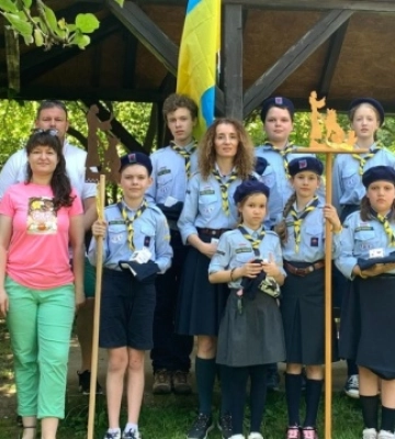 В Угорщині українські католицькі скаути провели таборовий вишкіл