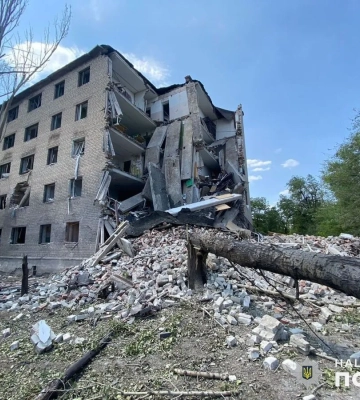 Донеччина: рф вночі вдарила бомбами по Костянтинівці, за добу через обстріли троє вбитих і 24 поранених, зокрема діти