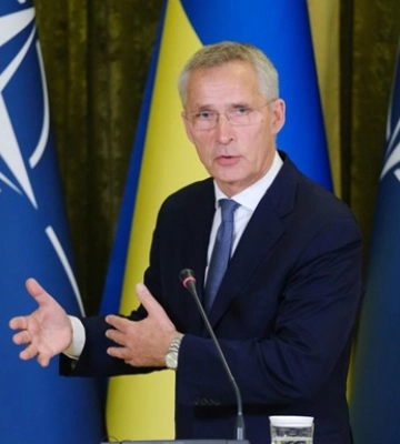 Столтенберг выразил надежду, что в ближайшие 10 лет Украина станет членом НАТО