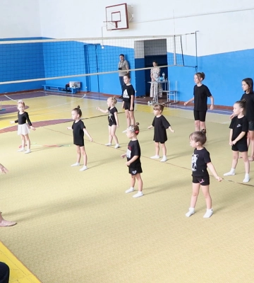 Секція художньої гімнастики запрацювала у Заболотові (відео)