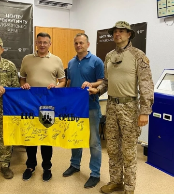 В Броварах відкрили новий центр рекрутингу української армії