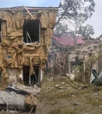 Россияне сбросили 3 авиабомбы на село в Донецкой области: есть погибшая и много раненых