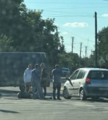 На перехресті у Луцьку збили мотоцикліста