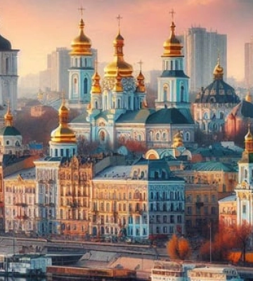 На День архітектури України ШІ показав, яким бачить Київ