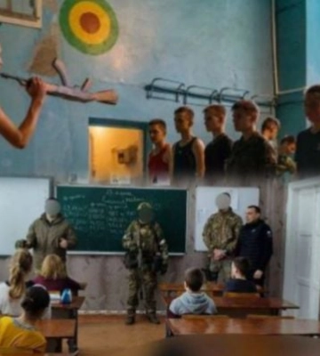 Под Мелитополем в школьных спортзала чеченцев размещали в спортзалах, а родителей заставляли вести детей в школу - свидетельства&amp;hellip;