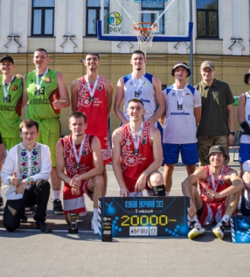 СумДУ-1 виграв перший етап Кубкв України з баскетболу 3х3
