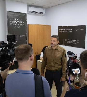 У Київській області відкрився другий центр рекрутингу української армії