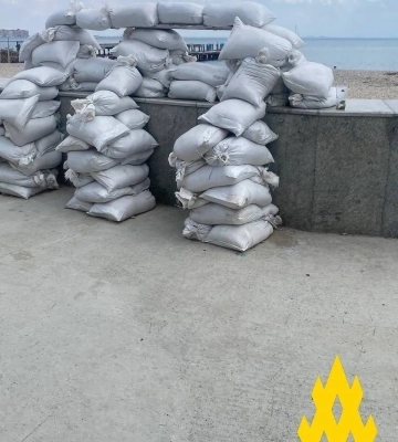 Кримські партизани повідомили про щоденне збільшення оборонних позицій уздовж узбережжя півострова