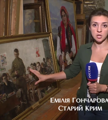 У Херсонському художньому музеї впізнали ще одну картину викрадену російськими окупантами