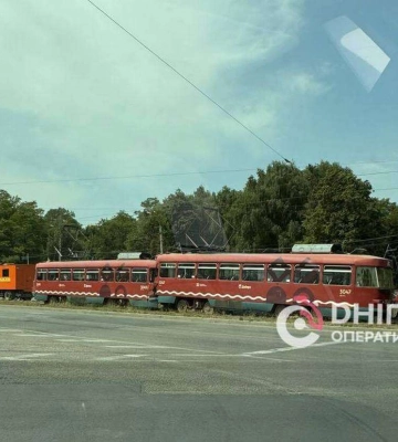У Дніпрі через відключення електроенергії відбулася серйозна трамвайна ДТП