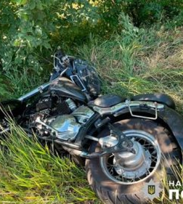 На Полтавщині через аварію загинув мотоцикліст