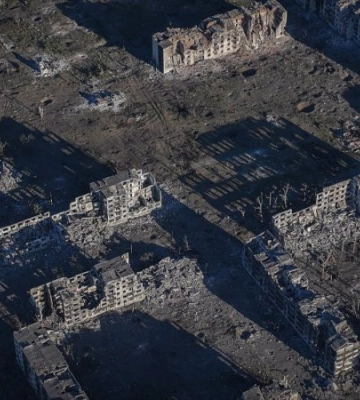 &quot;Радіо Свобода&quot; опублікувала фото з безпілотника мікрорайону &quot;Канал&quot; у Часовому Ярі