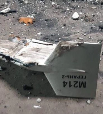 На Полтавщині збивали ворожі «Шахеди»