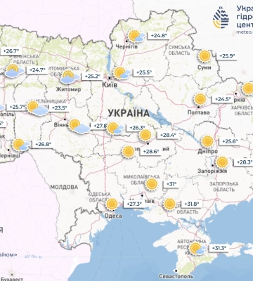 Погода на 8 липня в Україні: можливі грози, однак спека не зникне