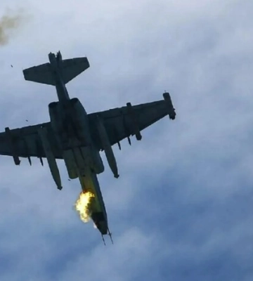 На Донеччині воїни-зенітники збили російський Су-25