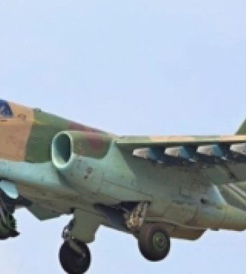 На Донеччині воїни-зенітники збили російський Су-25