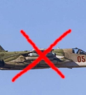 Черкаські зенітники збили російський Су-25