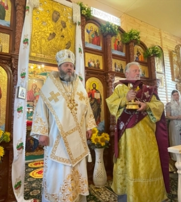 У сільському храмі на Волині освятили новий престіл (Фото)
