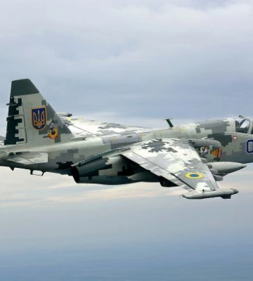 Військові збили ворожий Су-25 в Донецькій області