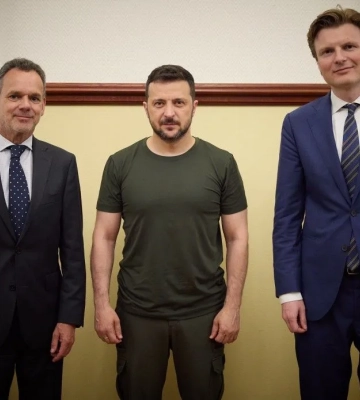 В Одессе новый министр обороны Британии Гили пообещал наращивать помощь Украине
