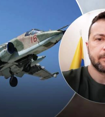 &quot;12-й за несколько месяцев&quot;: Зеленский отметил украинских бойцов за сбитый Су-25