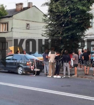 В Луцке из автомобиля бросили гранату в людей