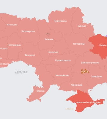 Повітряна тривога у Львівській області оголошена через пуски крилатих ракет з російських літаків